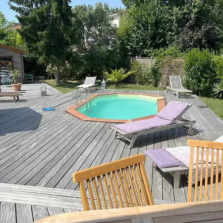 Au 229 Feelgood - Calme, Jardin, Piscine, Parking アパート ボルドー
